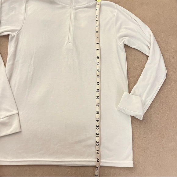 Polar Max White Zip Up Turtleneck - Picture 5 of 8